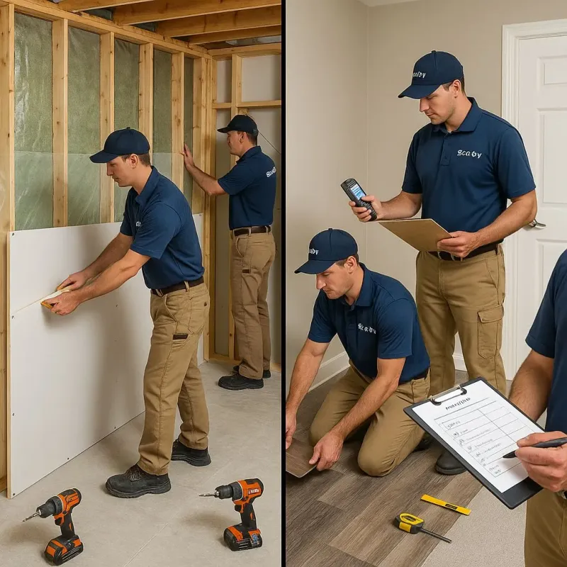 Repairs and Reconstruction process in Frederick, MD